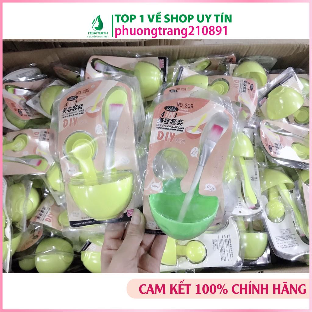 Bộ bát trộn mặt nạ 6 chi tiết, bát trộn mask