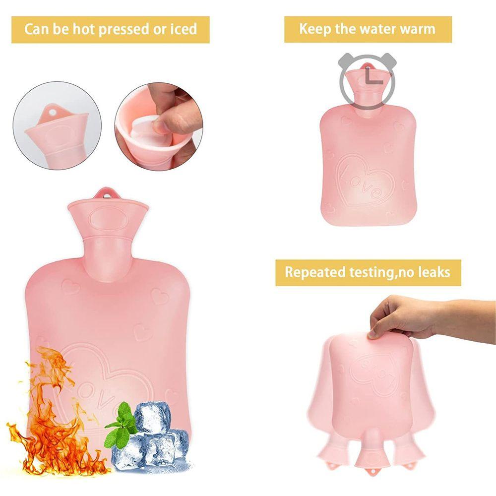 Túi Chườm Nước Nóng Giả Lông Thú Giữ Ấm Mùa Đông