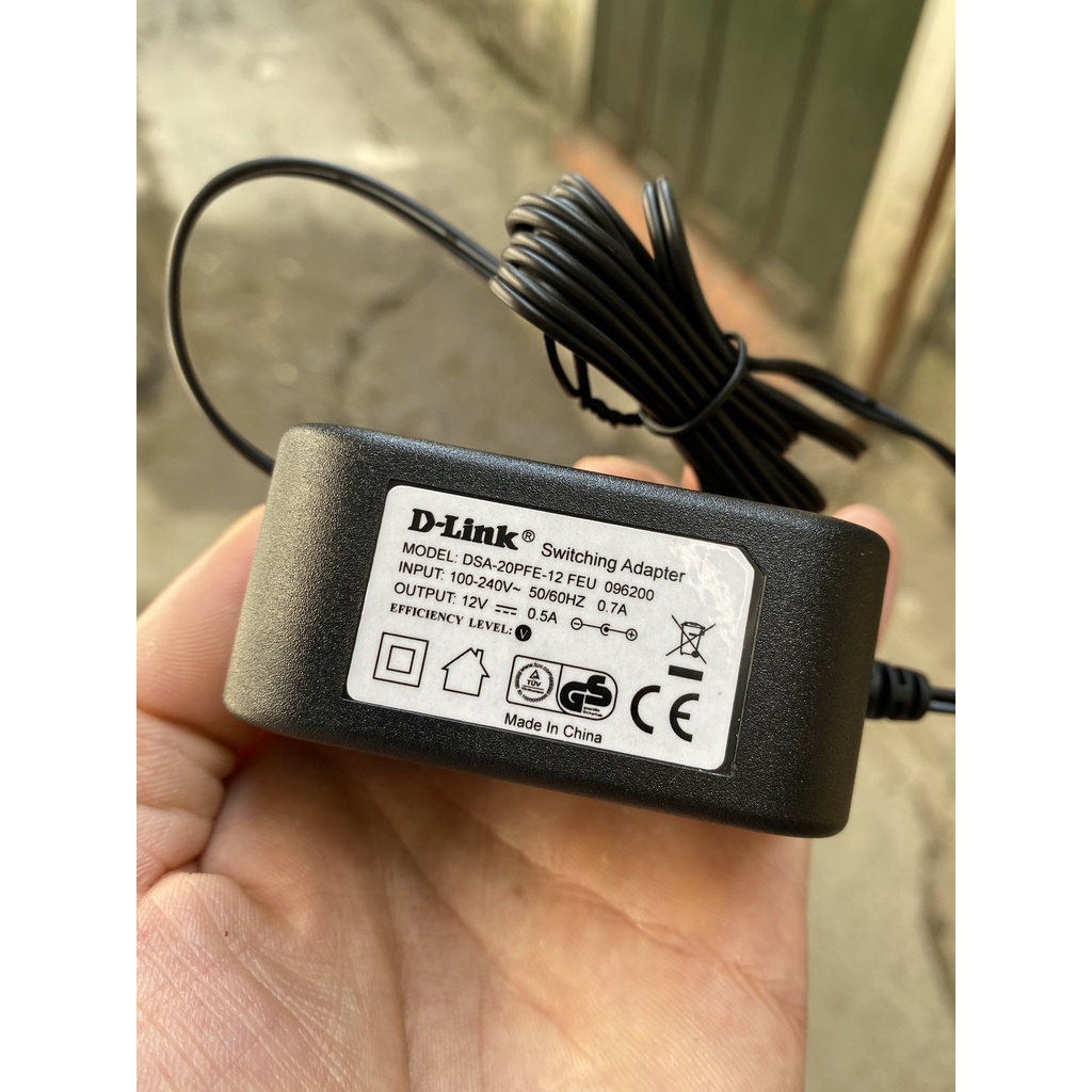 Cục nguồn 12V 0.5A chính hãng Dlink