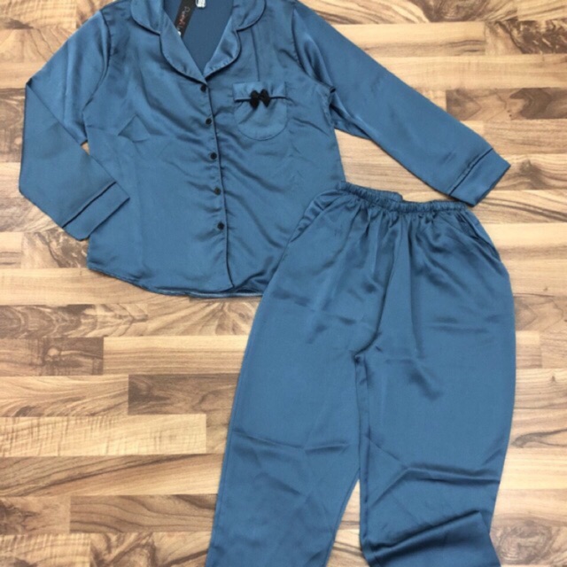 DB2336 - Set bộ nữ pjama tay dài sattin cao cấp