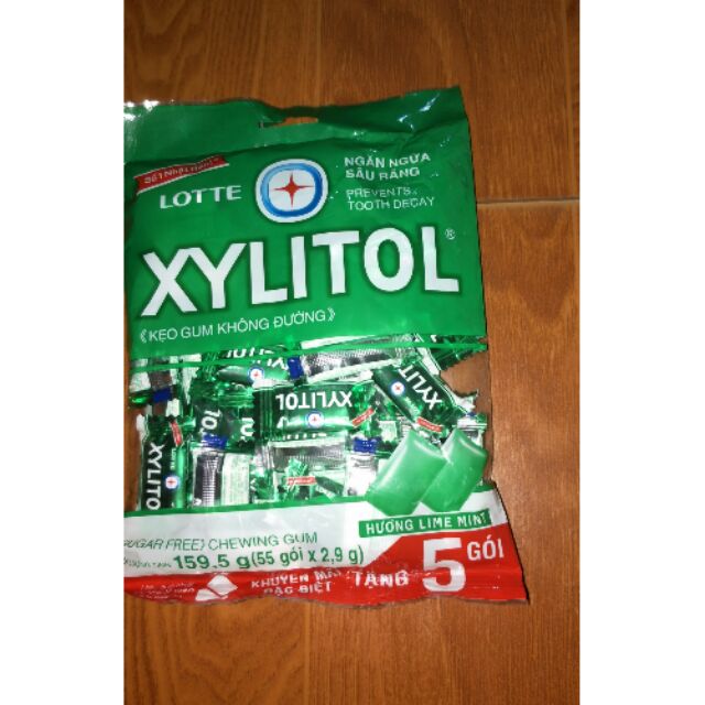 Kẹo xylitol gói 55 chiếc × 2,9g