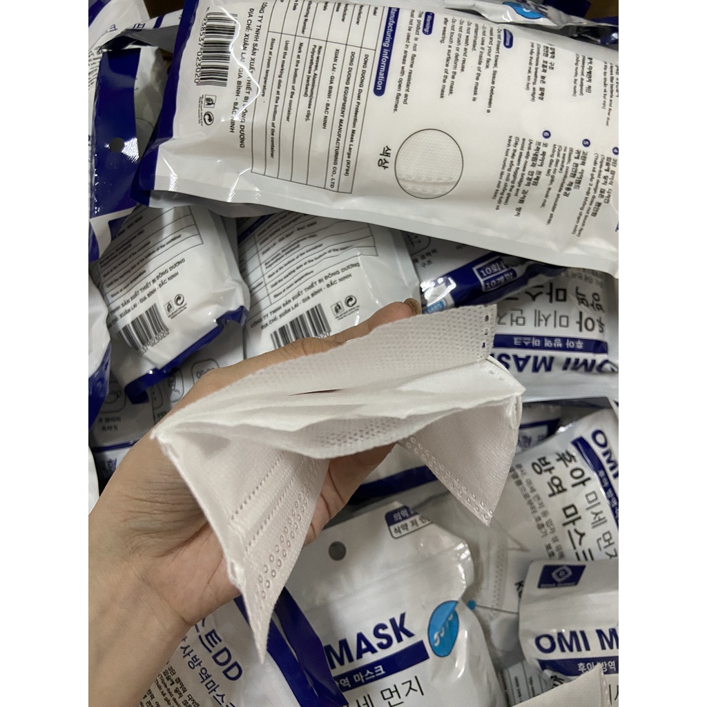 [ NGUYÊN THÙNG 300 CHIẾC ] KHẨU TRANG 4 LỚP KF94 KHÁNG KHUẨN QUYỀN ANH - OMI MASK