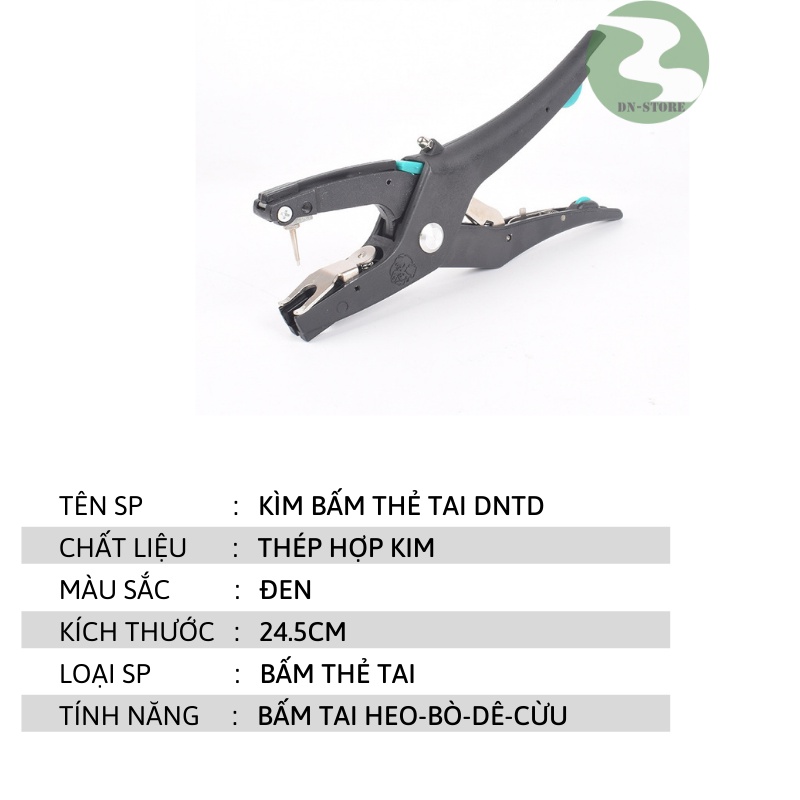 Kìm bấm thẻ tai heo Dương Ninh Nhiều kích thước KT15
