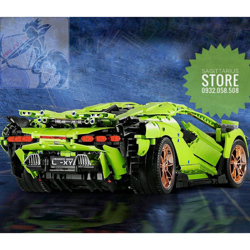 Lego MouldKing 13057S Lắp Ráp Xe Lamboghini Sian