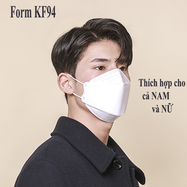 Khẩu Trang 3D Mask Form KF94 4 Lớp Kháng Khuẩn KJ95 Medical Facemask Chuẩn FDA - CE Công Nghệ Hàn Quốc Công ty KJ Vina | BigBuy360 - bigbuy360.vn