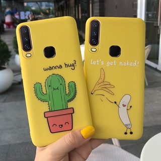 Ốp Lưng Điện Thoại Màu Trơn Thời Trang Dành Cho Vivo Y12 Y15 Y17 Y3 U3X U10