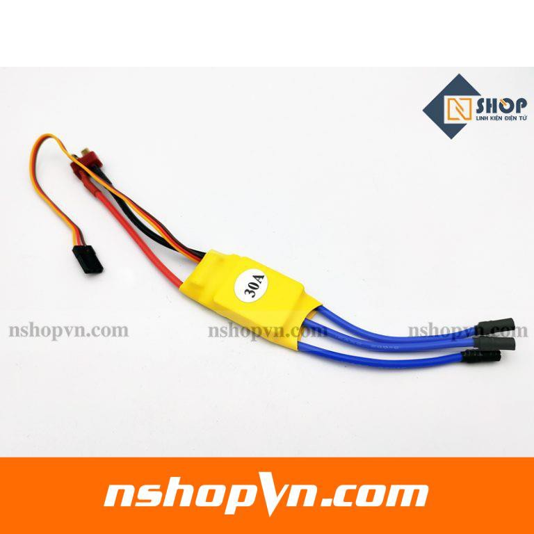 Mạch điều tốc động cơ không chổi than ESC 30A (loại tốt)