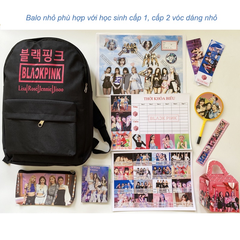 Combo đồ dùng học tập Blackpink ( 10 món)