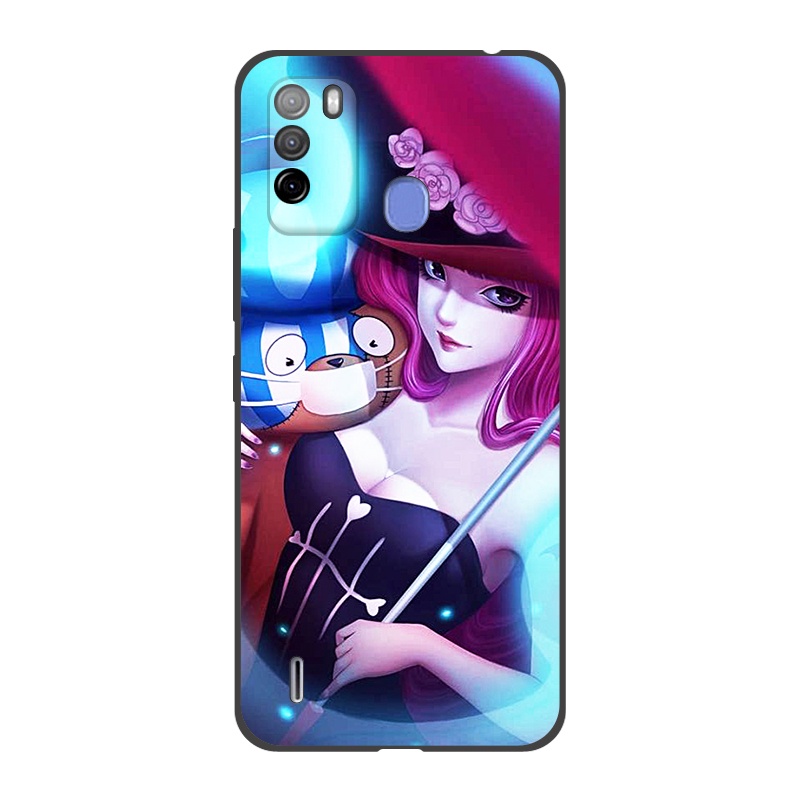 Ốp Điện Thoại Silicon Mềm In Hình Anime Cho ITEL Vision 1 Pro ITEL S16