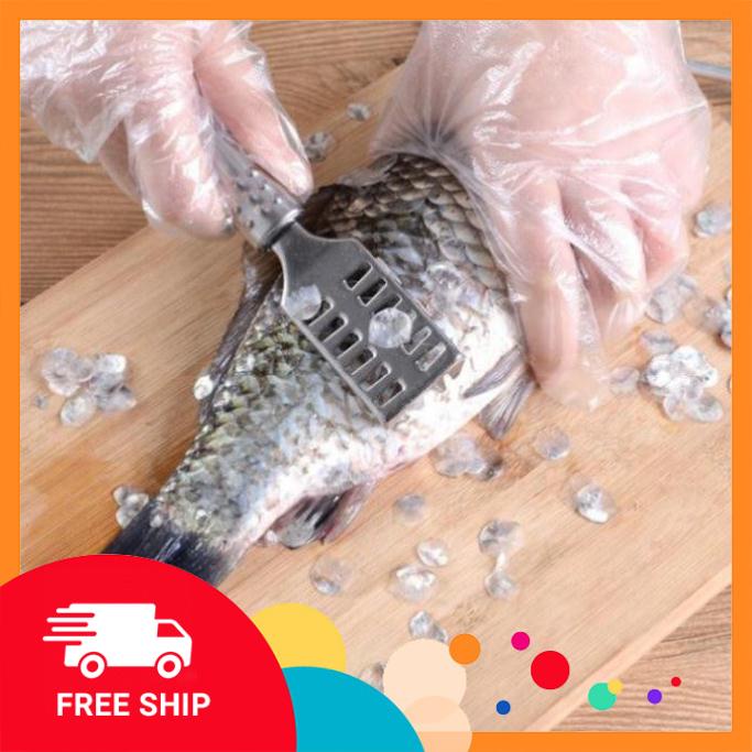 [FREE SHIP] Dụng Cụ Đánh Vảy Cá Inox