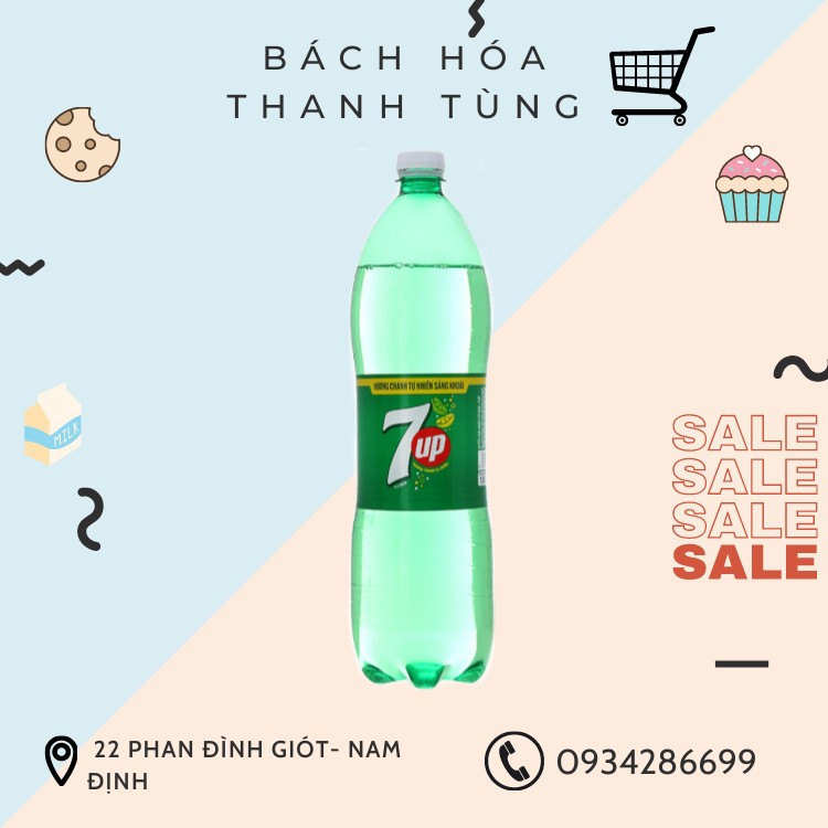 NƯỚC GIẢI KHÁT 7UP 1,5L