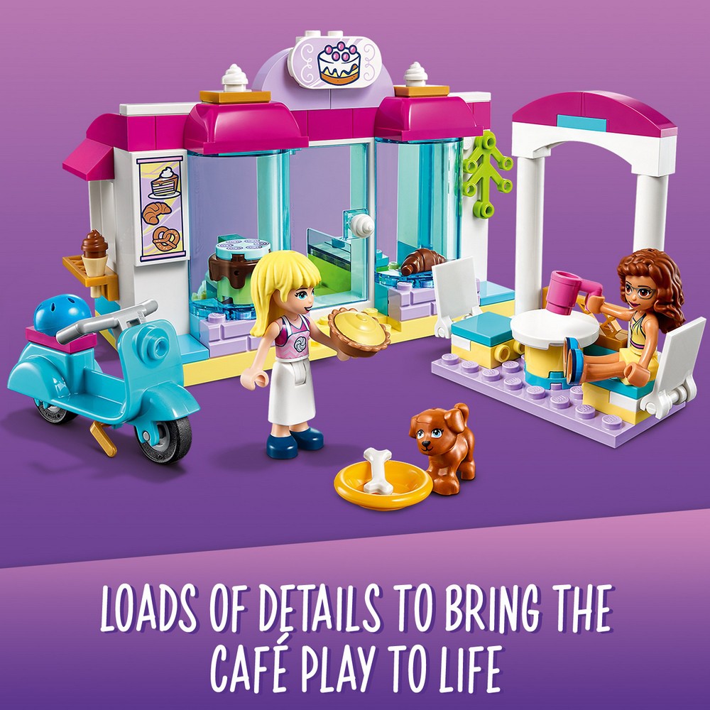 LEGO FRIENDS 41440 Tiệm Bánh Ngọt Heartlake ( 99 Chi tiết) Đồ chơi giáo dục lắp ráp cho bé gái