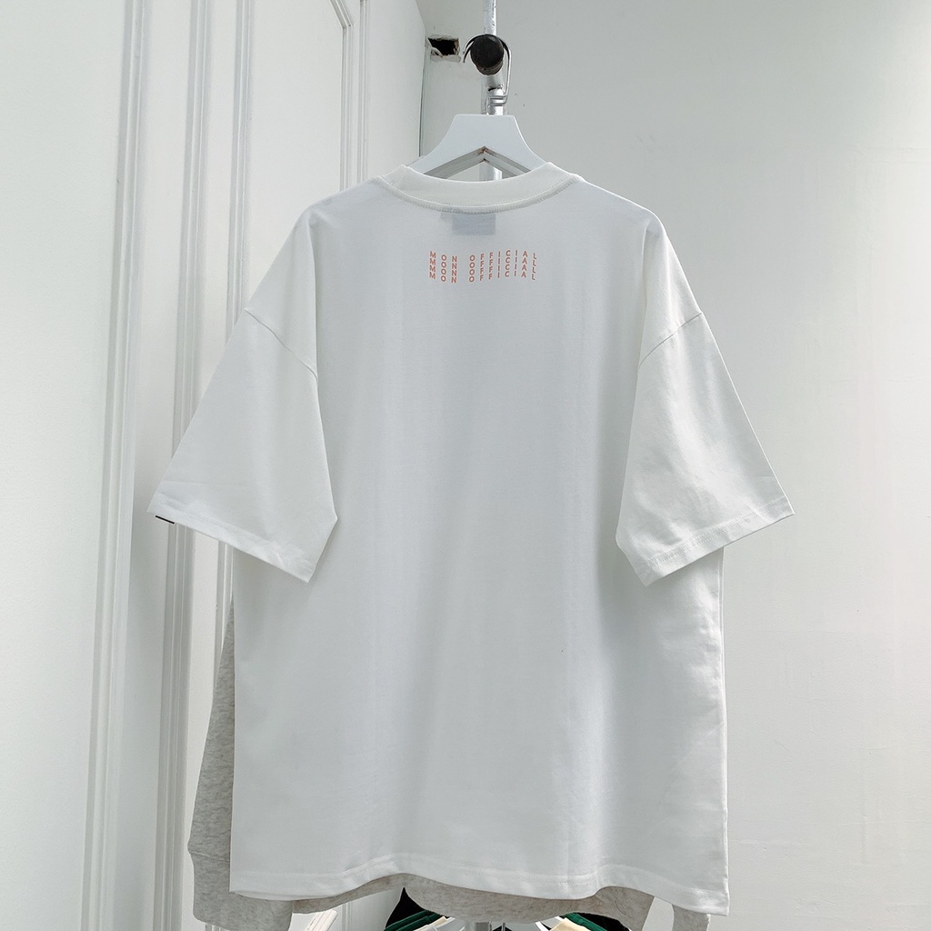 SS2 Áo thun nam nữ cotton 4 chiều mềm mát - basic tee MON.CO nhiều màu có size