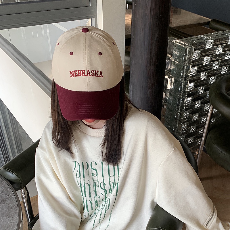 Mũ Lưỡi Trai Màu Sắc Phong Cách Hàn Quốc Thời Trang Cho Nữ