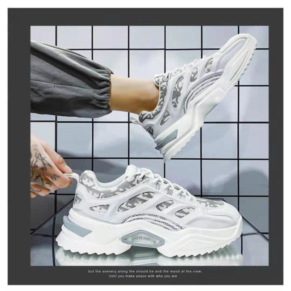 Giày sneacker nam - Kiểu dáng thời trang chất chơi dễ phối đồ - kèm quà tặng | BigBuy360 - bigbuy360.vn