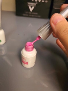 Sơn gel cọ nét hoa hồng