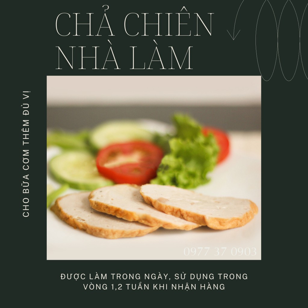 CHẢ CHIÊN NHÀ LÀM 500G, KHÔNG HÀN THE, KHÔNG CHẤT BẢO QUẢN | BigBuy360 - bigbuy360.vn