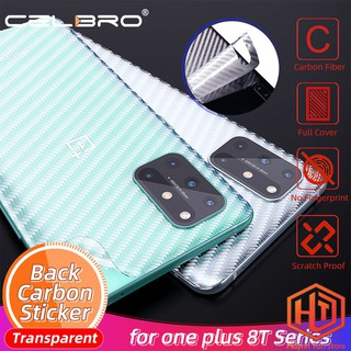 Miếng dán decal carbon mặt sau Oneplus 8T chống trầy mặt lưng, chống bám vân tay