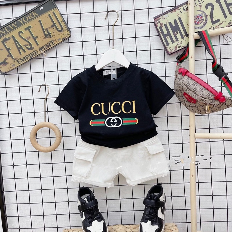 set bộ gucci bé trai