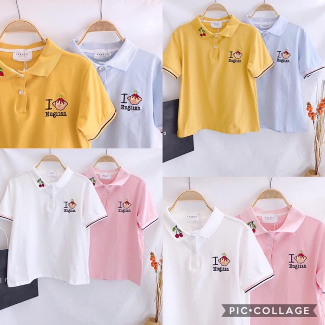 ÁO THUN CỔ BẺ SIÊU HOT