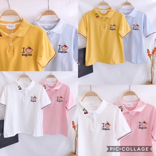 Áo thun cổ bẻ siêu hot