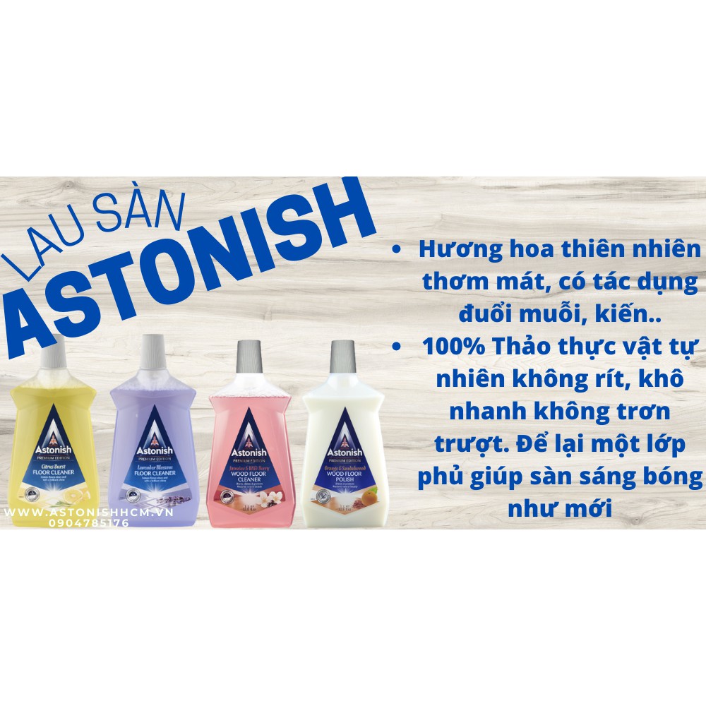 Chất Phục hồi sáng bóng gỗ, sàn gỗ cao cấp Astonish C6130