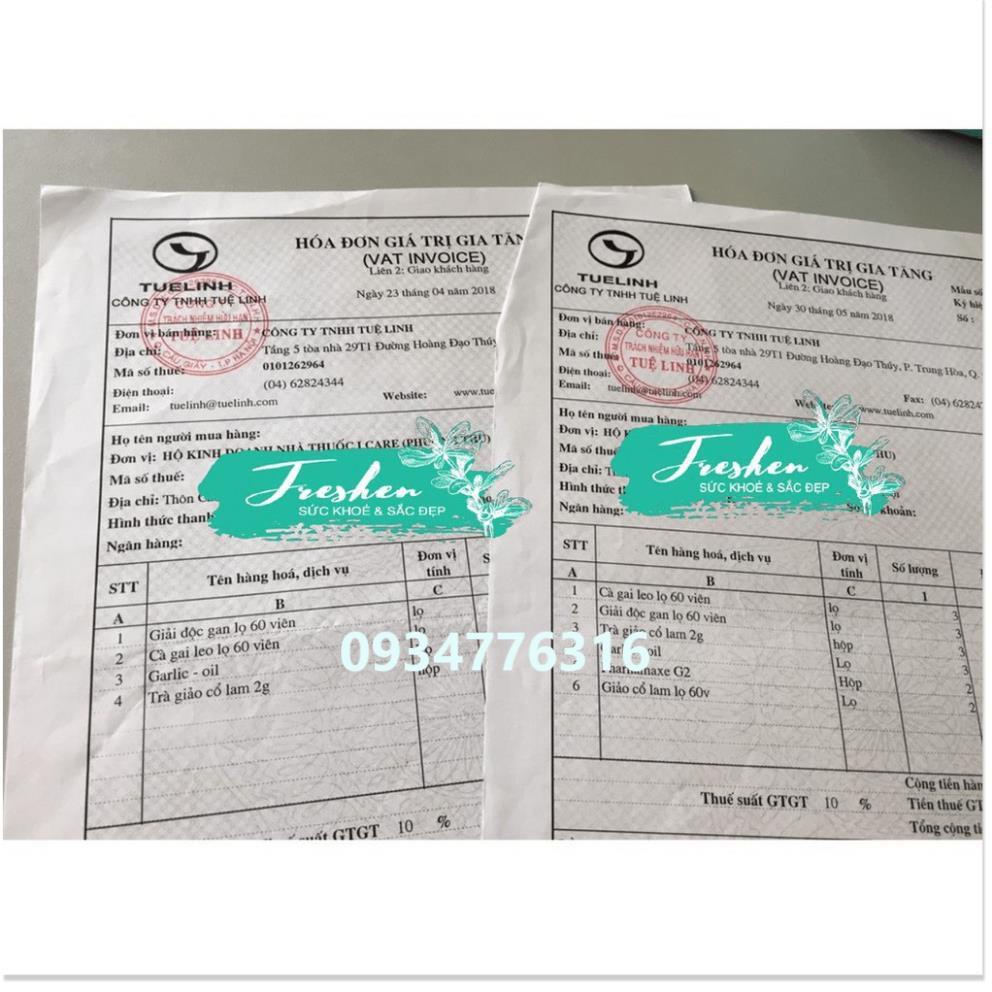 ✅ Cà Gai Leo Tuệ Linh - Giải Độc Gan, Giải Rượu- Hộp 30 viên