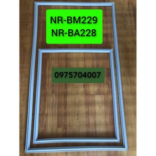 Bộ ron gioăng tủ lạnh panasonic nr-bm229/ nr-ba228 loại gài màu trắng