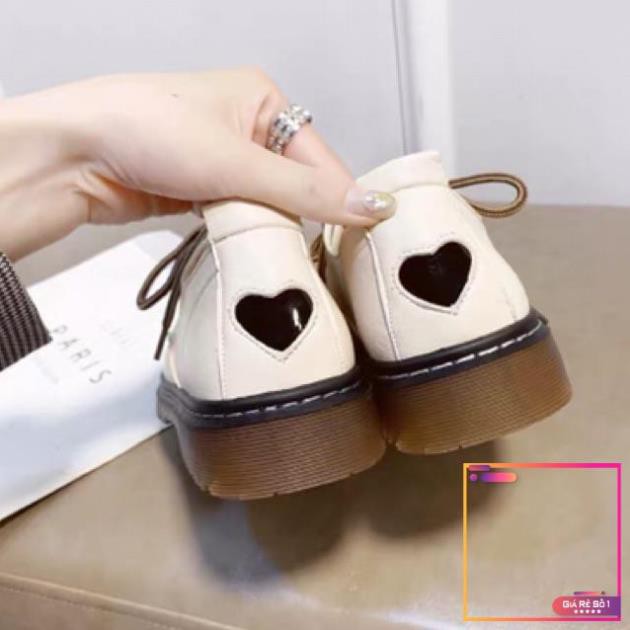 Giày oxford VINTAGE trái tim đế vuông mũi tròn có dây buộc ( HÀNG SẴN CÓ ẢNH THẬT Ở CUỐI) -v01 | BigBuy360 - bigbuy360.vn