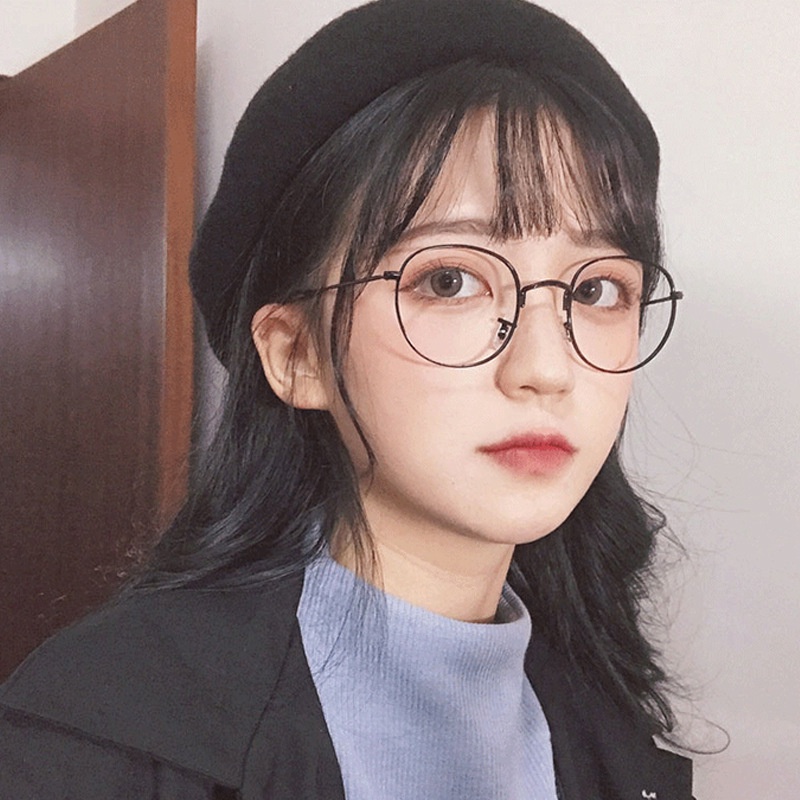Mắt Kính Gọng Tròn Phong Cách Retro Cho Nam Và Nữ