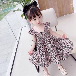 Váy cánh tiên voan lụa