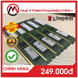 RAM Kingston 4 GB 1600 MHz DDR3 KVR16N11S8/4 (Bo lùn) (Qua sử dụng)