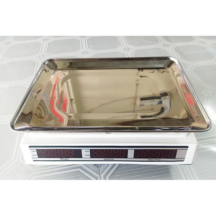 Cân tính tiền bán hàng Nhật Bản 2 mặt màn hình 30Kg - LED đỏ - Dùng tại chợ, siêu thị