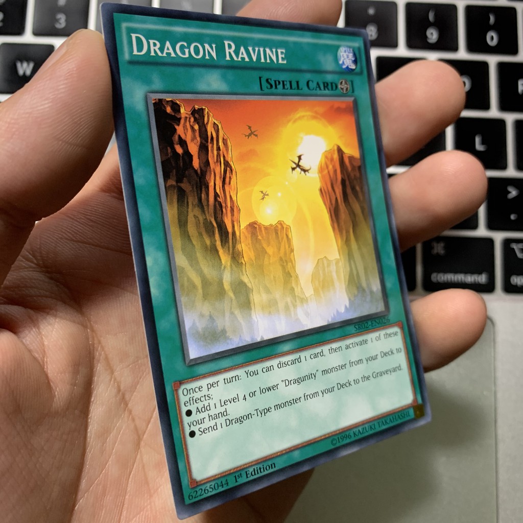 EN]Thẻ Bài Yugioh Chính Hãng] Dragon Ravine