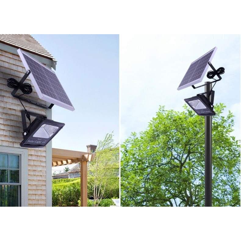 [CHỐNG NƯỚC IP66] BỘ ĐÈN PHA LED NĂNG LƯỢNG MẶT TRỜI CÓ ĐIỀU KHIỂN 100W 300W