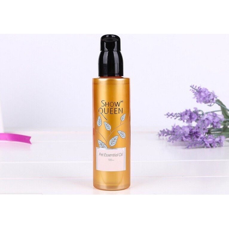 [Mã 253FMCGSALE giảm 8% tối đa 100K đơn 500K] Tinh dầu dưỡng lông thú cưng Show Queen 100ML