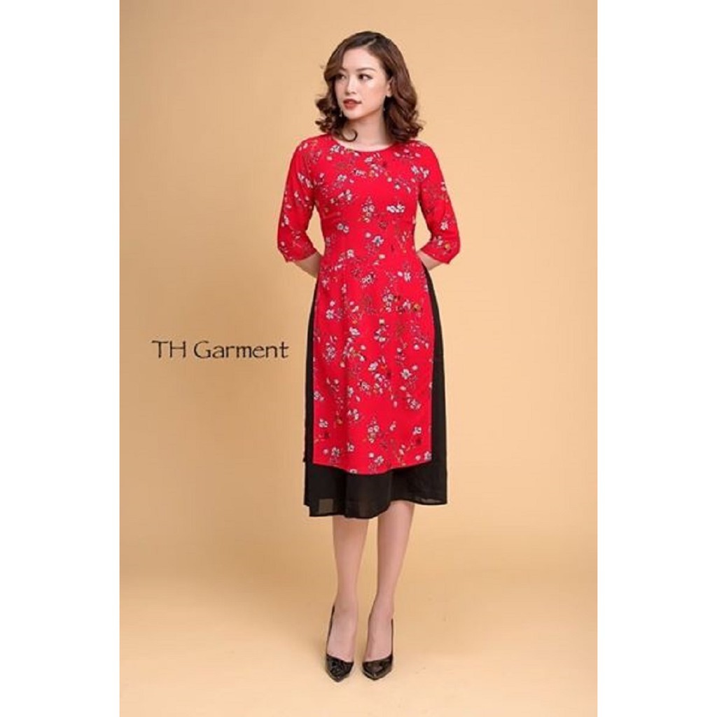 ÁO DÀI HOA CÁCH TÂN NỮ ĐẸP_ ÁO DÀI CÁCH TÂN THIẾT KẾ | BigBuy360 - bigbuy360.vn