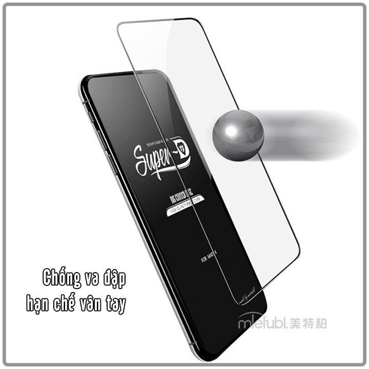 Kính cường lực Super D Cho các dòng máy Xiaomi-Note11Pro-Note10Pro-Note9Pro5G-Mi10TLite-Mi11T-PocoF3-RedmiK40-Mi10T-BS4