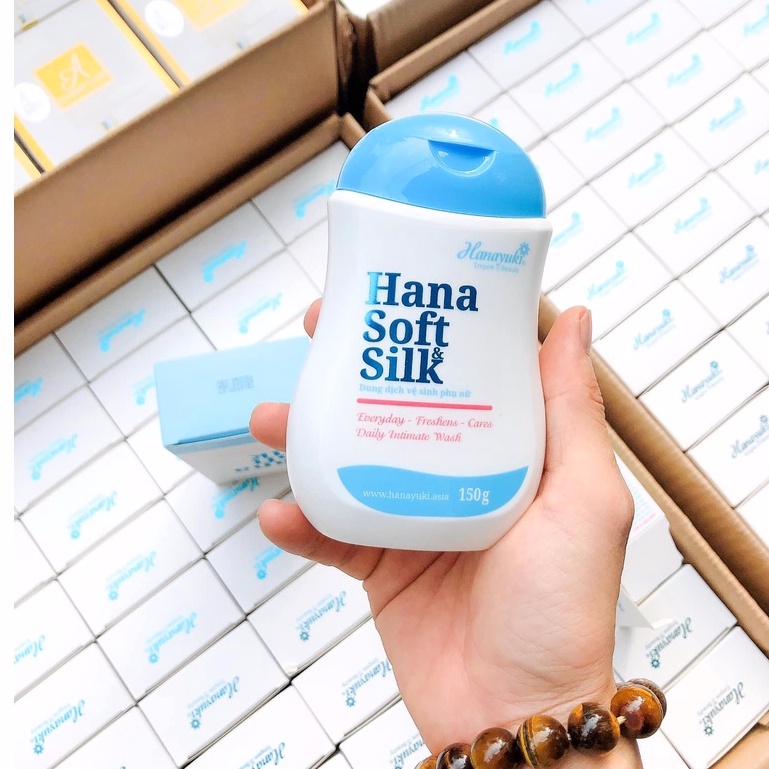 Dung Dịch Vệ Sinh Phụ Nữ Hana Soft Silk Hanayuki