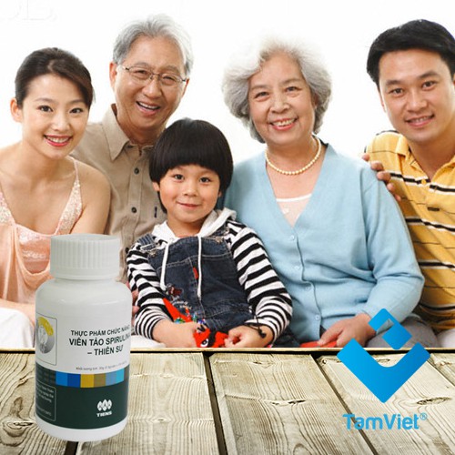 Viên tảo xoắn Spirulina Thiên Sư (HÀNG CHÍNH HÃNG 100%) | BigBuy360 - bigbuy360.vn
