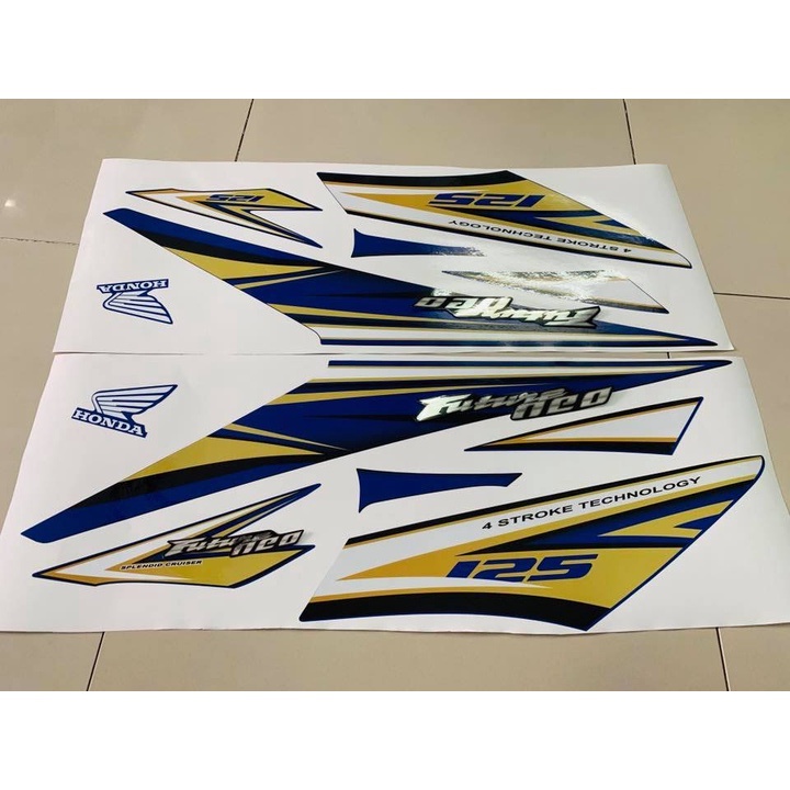 Tem in UV cao cấp.Tem xe Future neo 2009. Xe đen xanh. Sắc nét tuyệt đối, chuẩn từng chi tiết