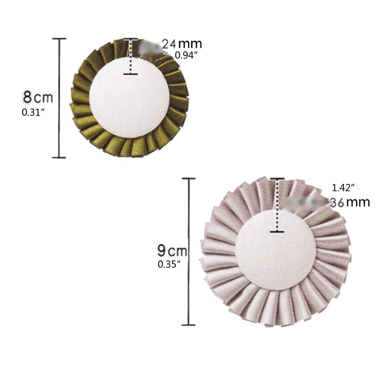 Bộ Phụ Kiện Làm Nút Ghim Hình Hoa Hồng Handmade DIY