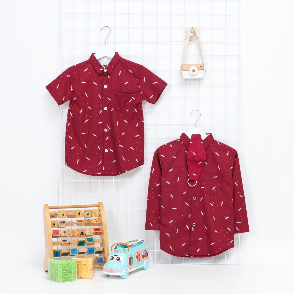 Áo Thun Tay Ngắn In Chữ 015tomi Maroon Cho Cặp Đôi