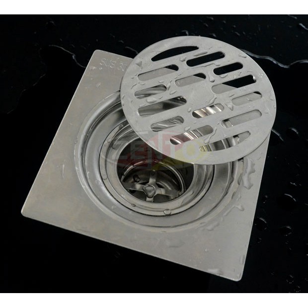 Phễu thoát sàn chống mùi inox304 Zento TS323