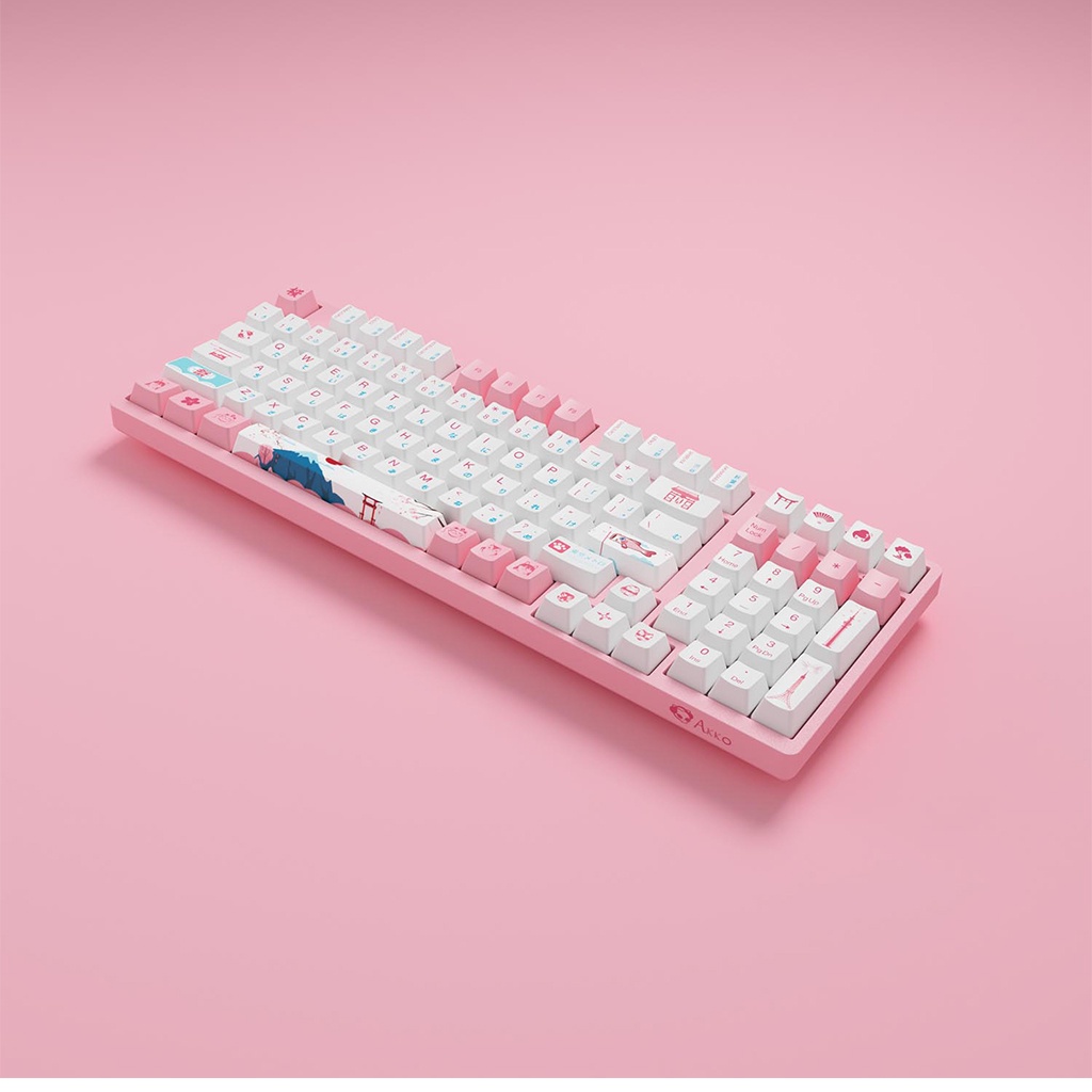 Bàn phím cơ AKKO 3098B Multi-modes World Tour Tokyo R2 Bluetooth 5.0- bảo Hành 24 Tháng Chính Hãng