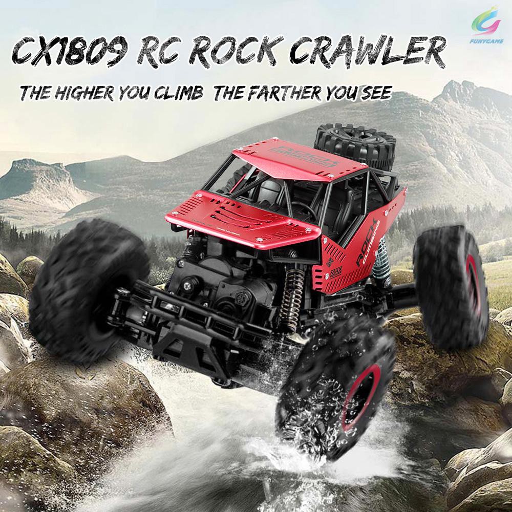 RC RC ROCK CRAWLER RC Xe Địa Hình Điều Khiển Từ Xa Cx1809 4wd Tỉ Lệ 1 / 16 Kèm Phụ Kiện