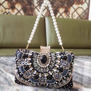 Bóp Đầm Đeo Vai Kết Hạt Thủ Công Hàng Cao Cấp Có Quai{ Nhận giao hoả tốc trong ngày khu vực tphcm}