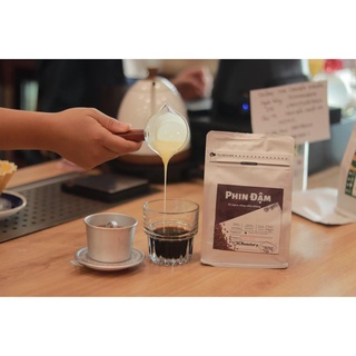 Cốc đong cà phê thủy tinh cán gỗ 3C ROASTERY