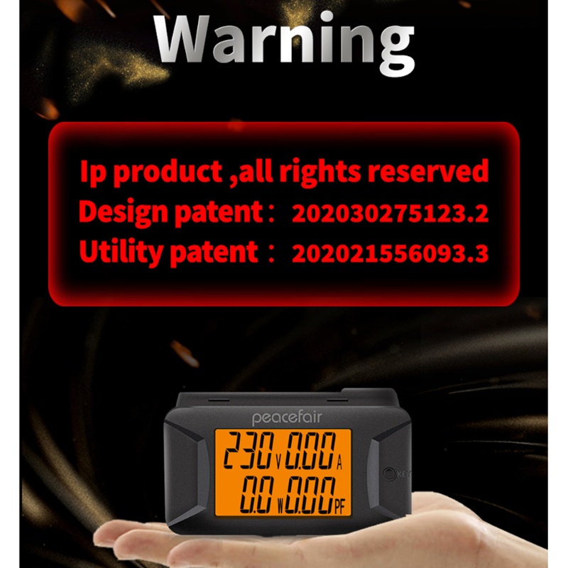 1 Đồng Hồ Đo Dòng Điện Kỹ Thuật Số AC 40-400V 100A