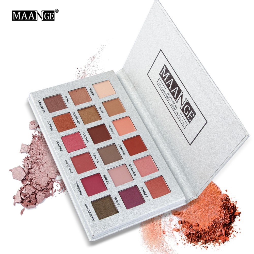 (Hàng Mới Về) Bảng Phấn Mắt 18 Màu Sắc Lâu Trôi Trang Điểm Thời Trang | BigBuy360 - bigbuy360.vn